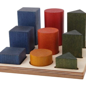 Blocs éducatifs en bois - Tri de formes XL