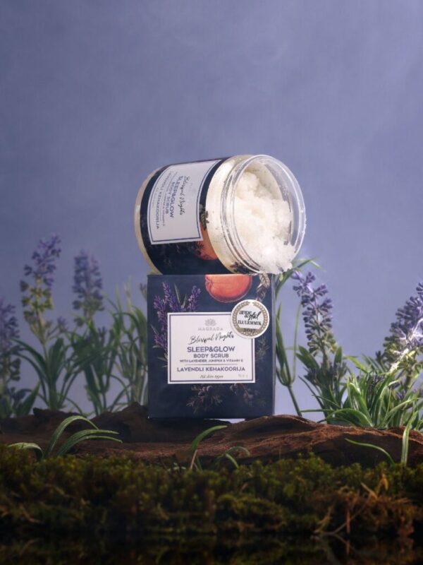 Gommage Corps Lavande à l’Huile Essentielle de Pamplemousse 250 ml