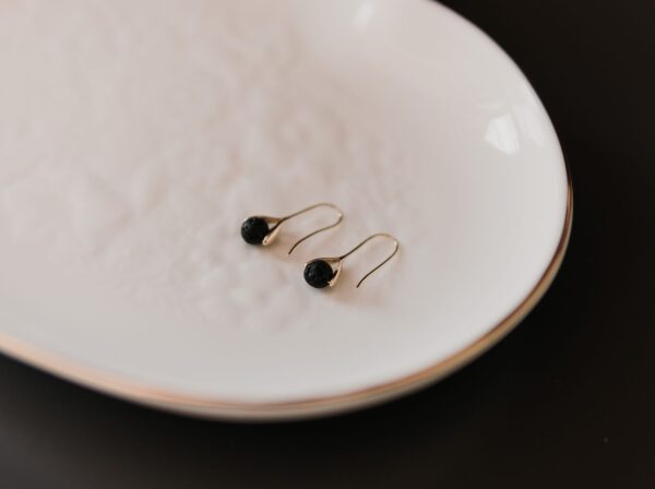 Boucles d'oreilles diffuseur plaquées or 14K - Pendantes