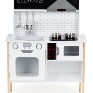 Cuisine en bois pour enfants avec effets sonores et lumineux