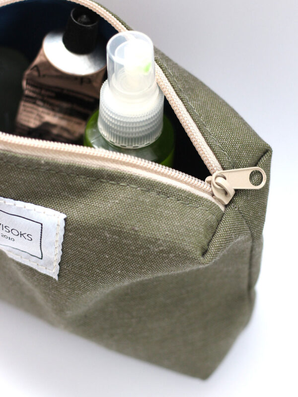 Trousse de maquillage LORNA Vert armée