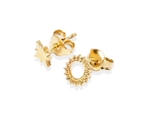 Clous d’oreilles Celestial Sun – Image 3