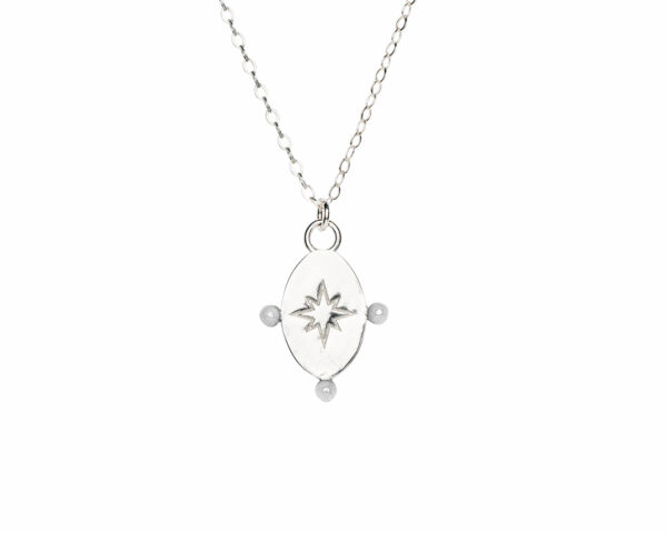 Collier Morning Star - Argent