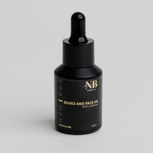 Huile Visage et Barbe pour Hommes à la Vitamine E 30 ml
