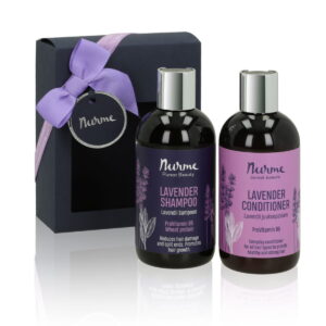 Coffret de soins capillaires à la lavande 