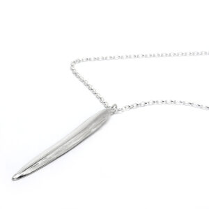 Collier - Feuille de printemps