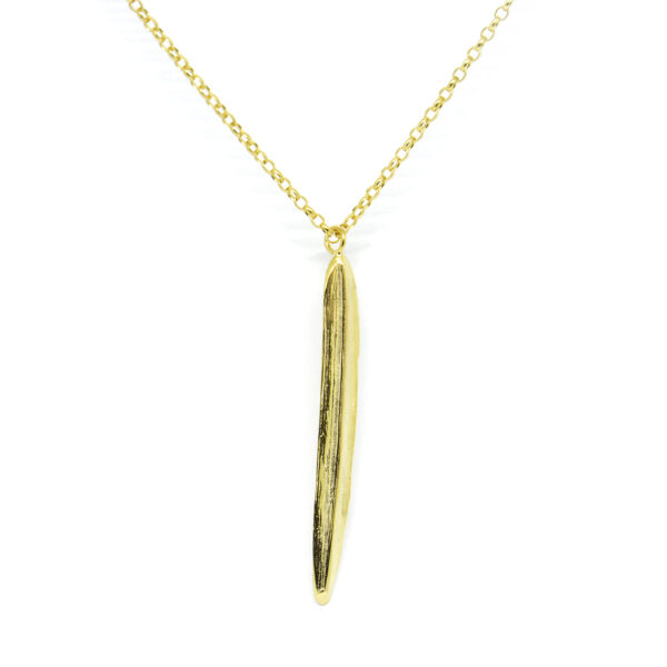 Collier - Feuille de printemps – Image 2