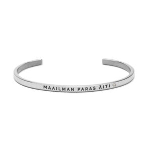 Bracelet - MAAILMAN PARAS ÄITI (Finlandais)