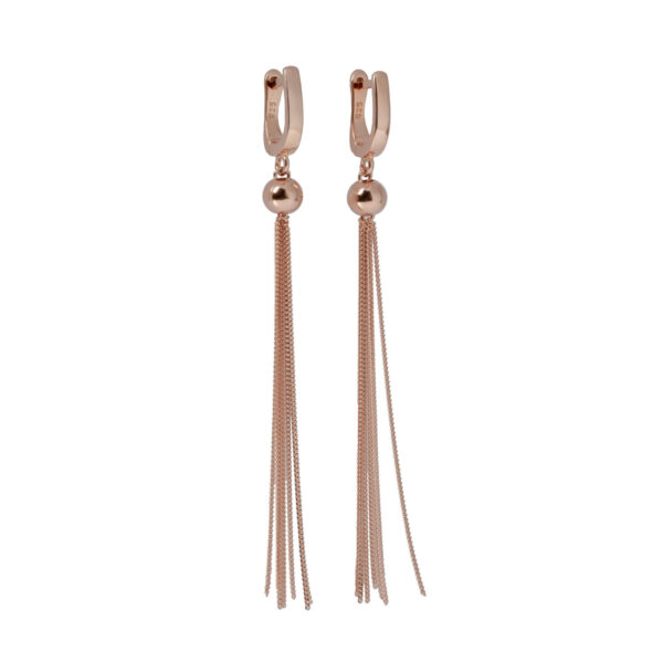 Boucles d’oreilles Mya Friday Night - Or rose et argent
