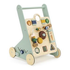 Trotteur d’éveil en bois pour bébé