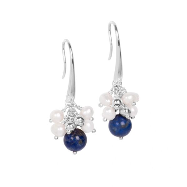 Boucles d’oreilles Cherie Lustre - Or rose et argent – Image 2