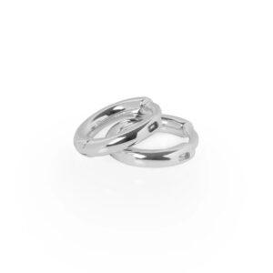 Créoles Classy Small - Or rose et argent