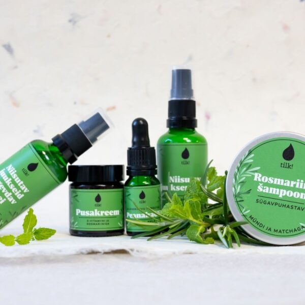 Crème Démêlante pour Cheveux à la Vitamine E et Romarin 30 ml – Image 2