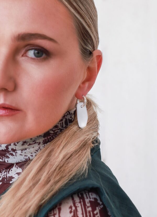 Boucles d’oreilles Mix & Match créoles – Image 2