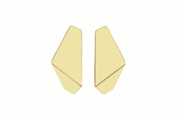 Boucles d’oreilles fines pliées