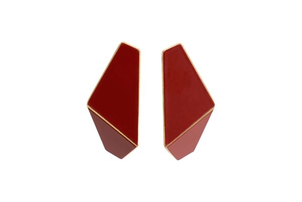 Boucles d’oreilles fines pliées – Image 7