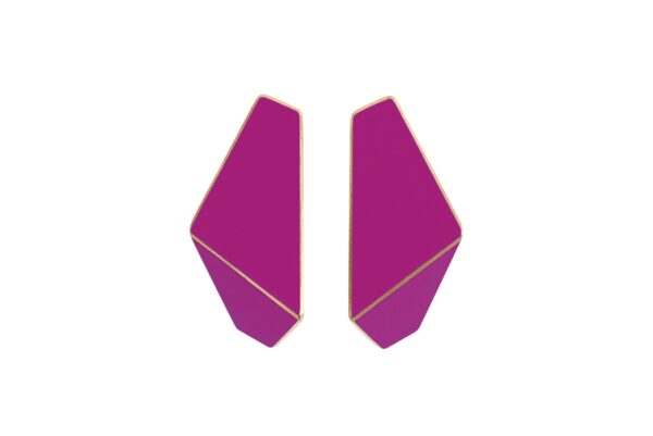 Boucles d’oreilles fines pliées – Image 8
