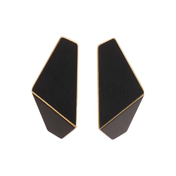 Boucles d’oreilles fines pliées – Image 9
