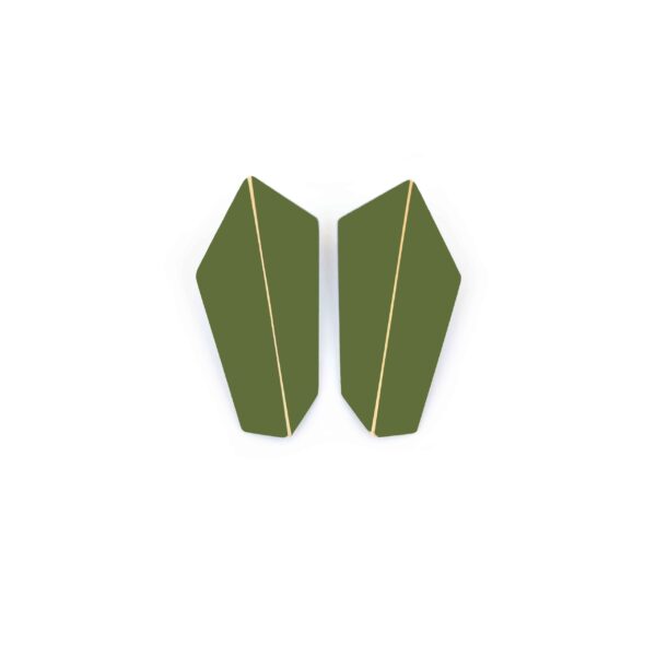 Boucles d’oreilles verticales pliées – Image 16