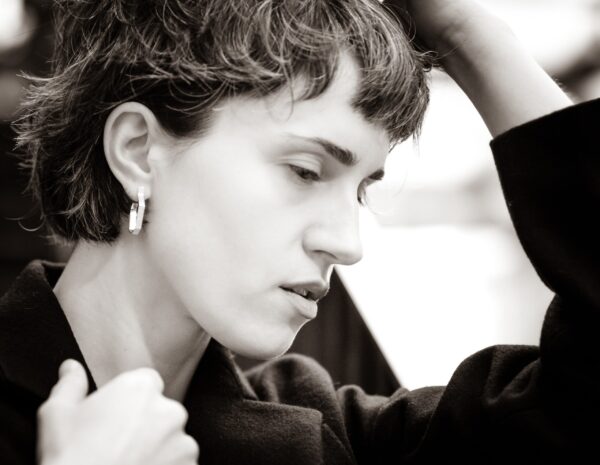 Boucles d’oreilles créoles Lisa Kroeber - Argent
