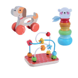 Set de jeux en bois pour enfants
