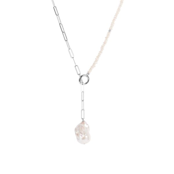 Collier ras du cou en nacre – Image 3
