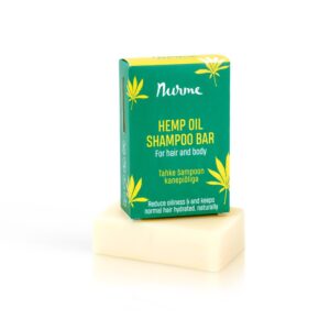 Shampoing solide à l'huile de chanvre Cheveux normaux et gras 100g